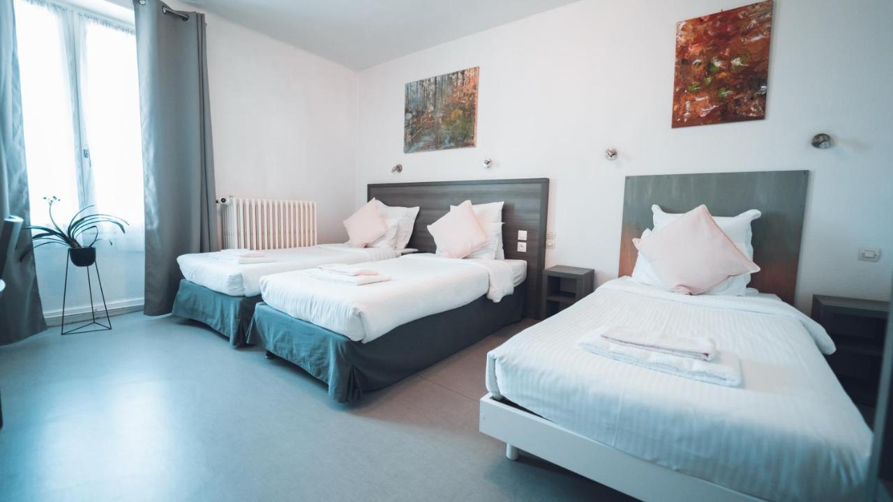 Logis Hotel Restaurant & Pizzeria Vuillot Cuiseaux Buitenkant foto